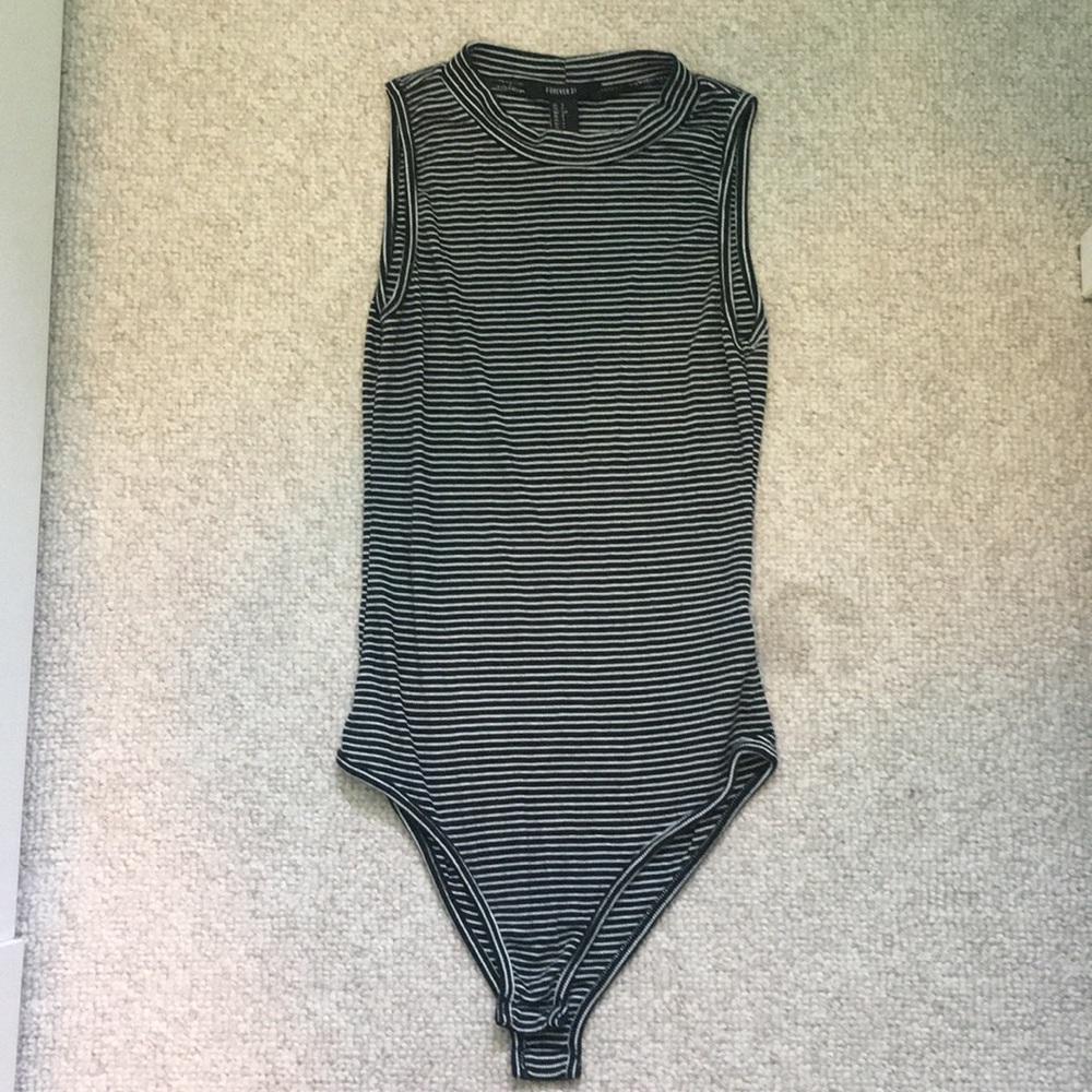 Stripped Bodysuit